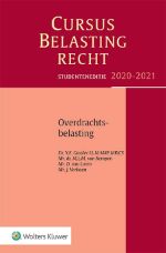 Omslag boek: Studenteneditie Cursus Belastingrecht Overdrachtsbelasting 2020-2021