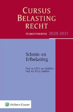 Omslag boek: Studenteneditie Cursus Belastingrecht Schenk- en Erfbelasting 2020-2021