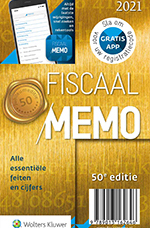 Fiscaal memo juli 2021